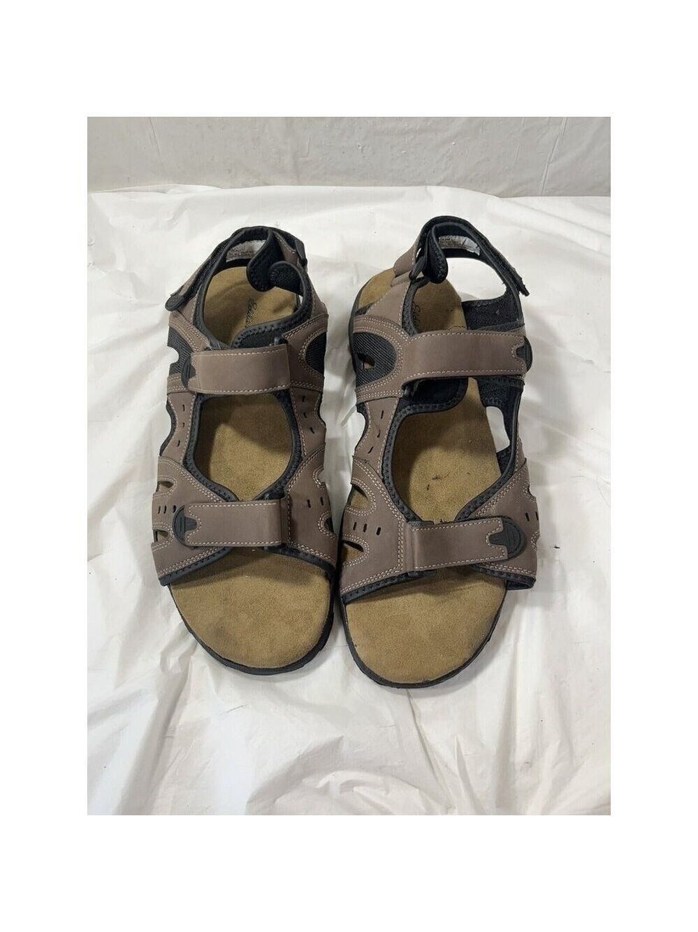 Eddie Bauer Waldport Men's River Sandals Water Shoes Dark Brown Size 13